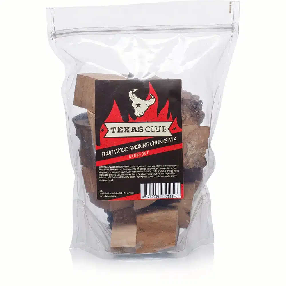 Komadići drveta raznog voća za dimljenje