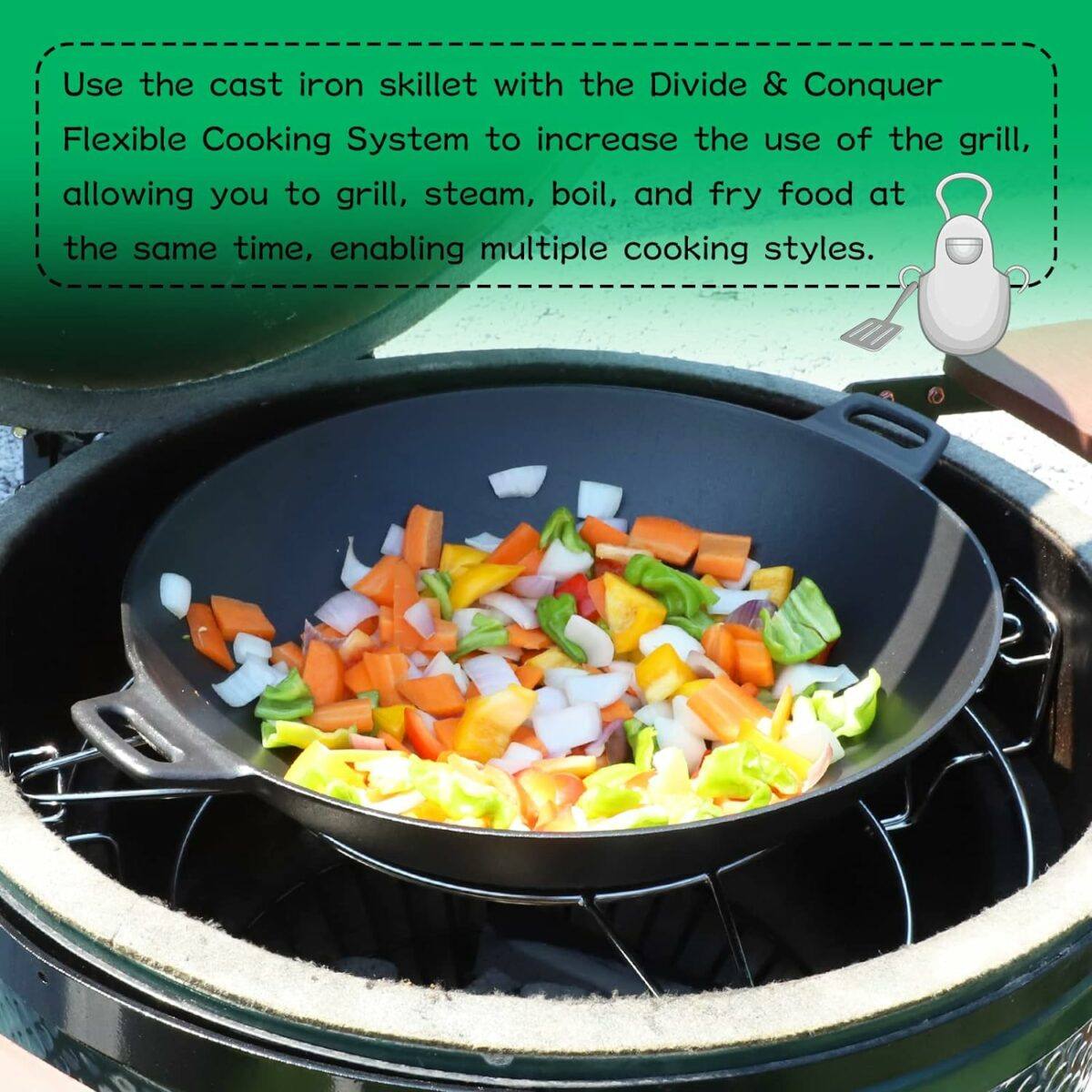 Zdjela za wok lijevano željezo